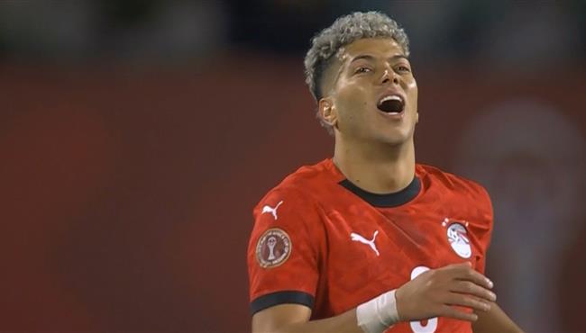 امام عاشوركاد ان يسجل هدف رائع لمصر امام زيمبابوي بكأس أمم أفريقيا