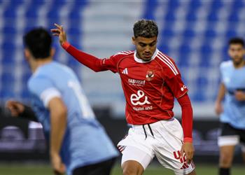 فيديو عمر سيد معوض يسجل هدف الأهلي الأول أمام غزل المحلة