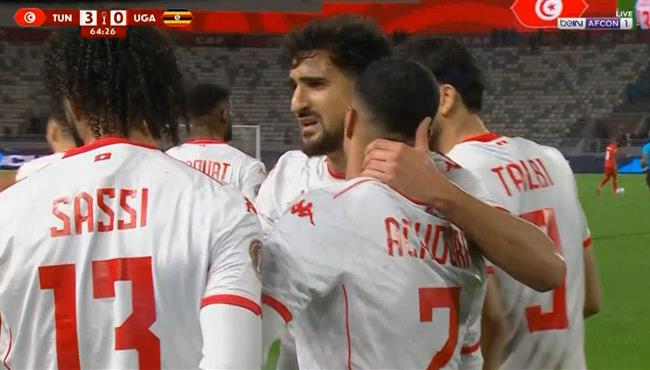 هدف تونس الثالث في مرمي اوغندا بكأس امم افريقيا