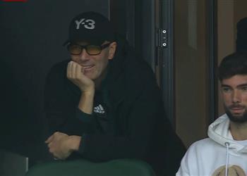 فيديو وصور زين الدين زيدان يتفاعل مع نجله في مباراة الجزائر والسودان بـ كأس أمم إفريقيا