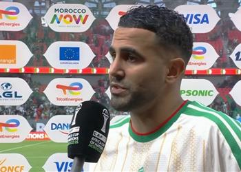 رياض محرز يرد على منتقديه بعد هدفيه في مباراة الجزائر والسودان