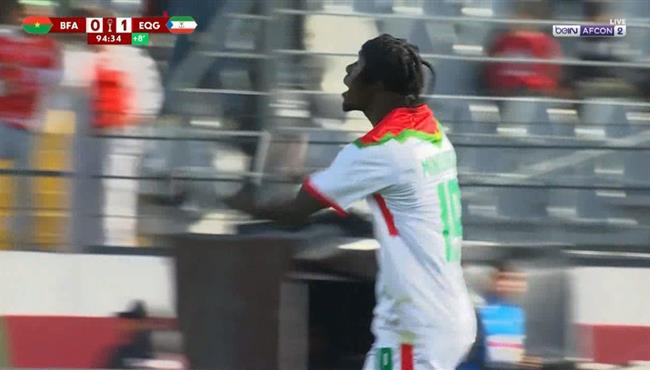 هدف تعادل بوركينا فاسو غينيا الاستوائية في كأس امم افريقيا