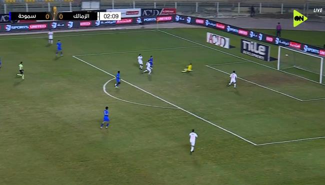 محمد عواد ينقذ مرمي الزمالك من انفراد بعد خطأ قاتل من محمد فؤاد