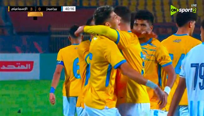 هدف نادر فرج الثاني في مرمي بيراميدز بكأس عاصمة مصر