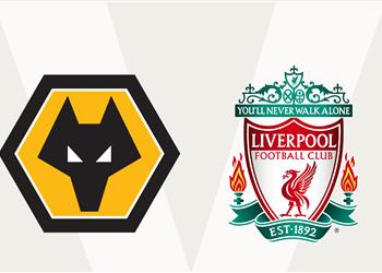 أنذر محمد صلاح حكم مباراة ليفربول وولفرهامبتون في الدوري الإنجليزي