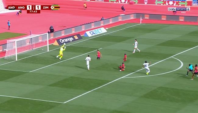 حارس مرمي انجولا ينذ مرماه من هدف محقق لزيمبابوي بكأس امم افريقيا