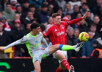 فيديو مانشستر سيتي يفوز على نوتينجهام بثنائية ويحتل صدارة الدوري الإنجليزي مؤقت ا