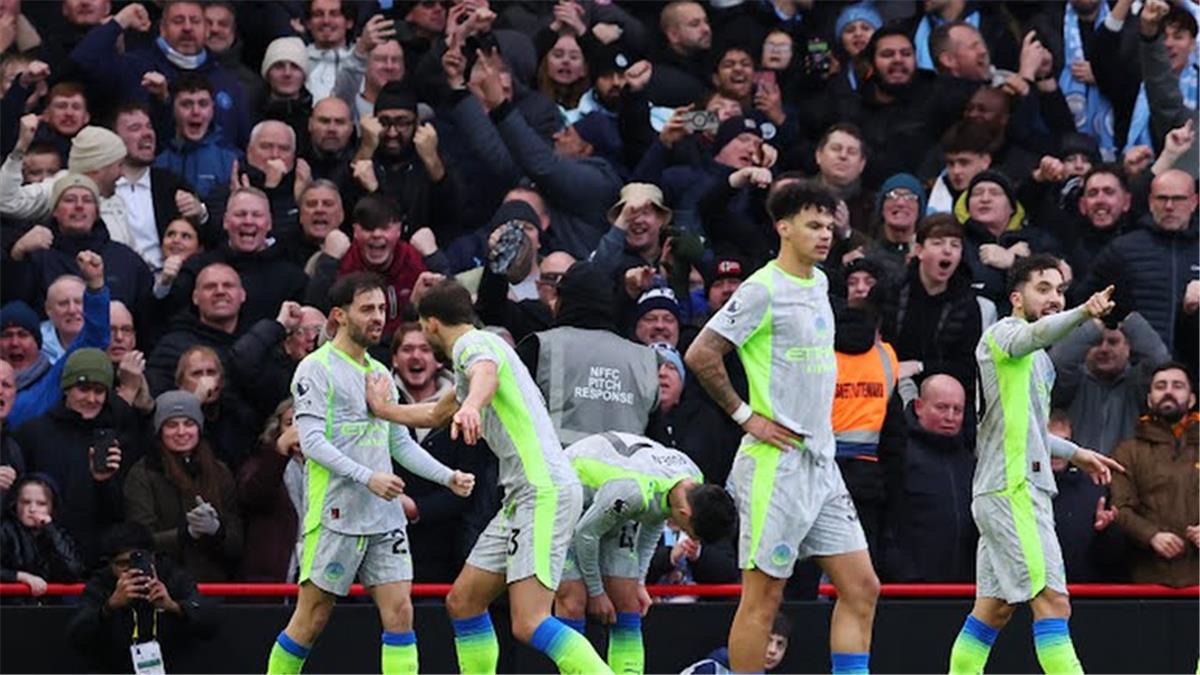 موعد مباراة مانشستر سيتي القادمة بعد الفوز على نوتينجهام فورست في الدوري الإنجليزي