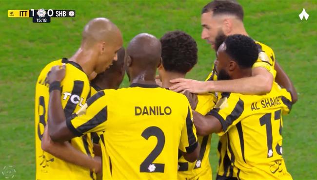 اهداف مباراة الاتحاد والشباب 2 0 الدوري السعودي