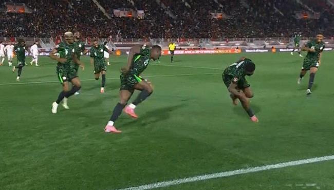 هدف نيجيريا الثاني في مرمي تونس بكأس أمم أفريقيا