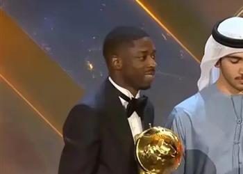 حفل جلوب سوكر ديمبلي عن جائزة أفضل لاعب في العالم كنت أعلم أن فرصتي ستأتي