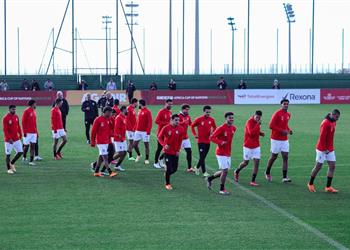 منتخب مصر ينهي استعداداته لمواجهة أنجولا في كأس أمم إفريقيا