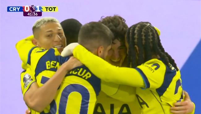 هدف فوز توتنهام علي كريستال بالاس 1 0 الدوري الانجليزي