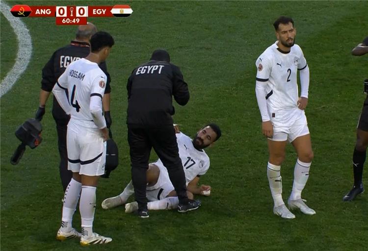 اصابة مهند لاشين