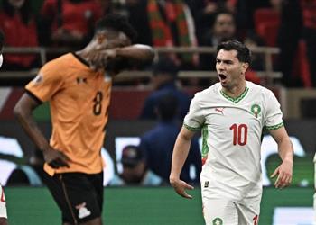 ترتيب هدافي كأس أمم إفريقيا بعد هدفي إبراهيم دياز أيوب الكعبي أمام زامبيا
