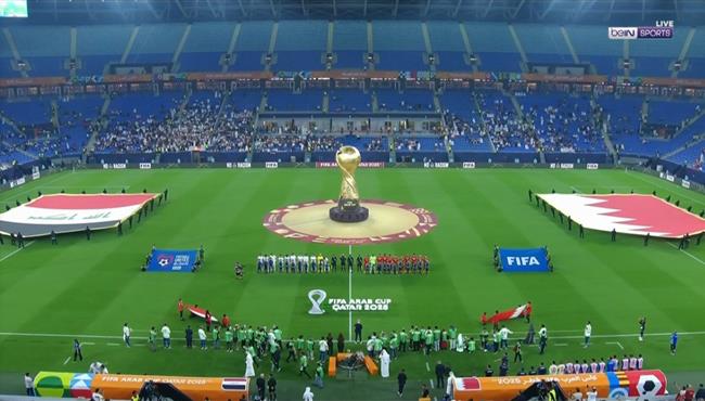 ملخص مباراة العراق والبحرين 2 1 كأس العرب