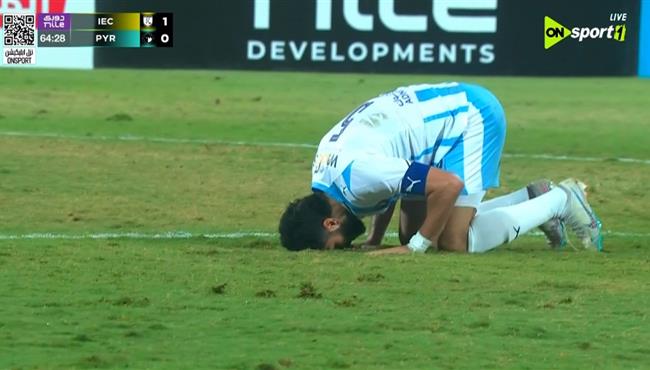 هدف علي جبر في مرمي كهرباء الاسماعيلية بالدوري المصري