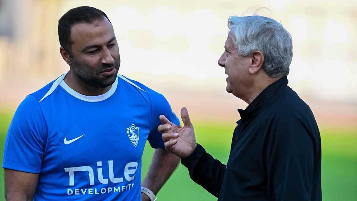 رغم أنباء إقالته.. عبد الرؤوف يقود مران الزمالك ويُصعد لاعبًا جديدًا