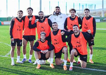 منتخب مصر يبدأ استعداداته قبل مباراة بنين في كأس امم إفريقيا