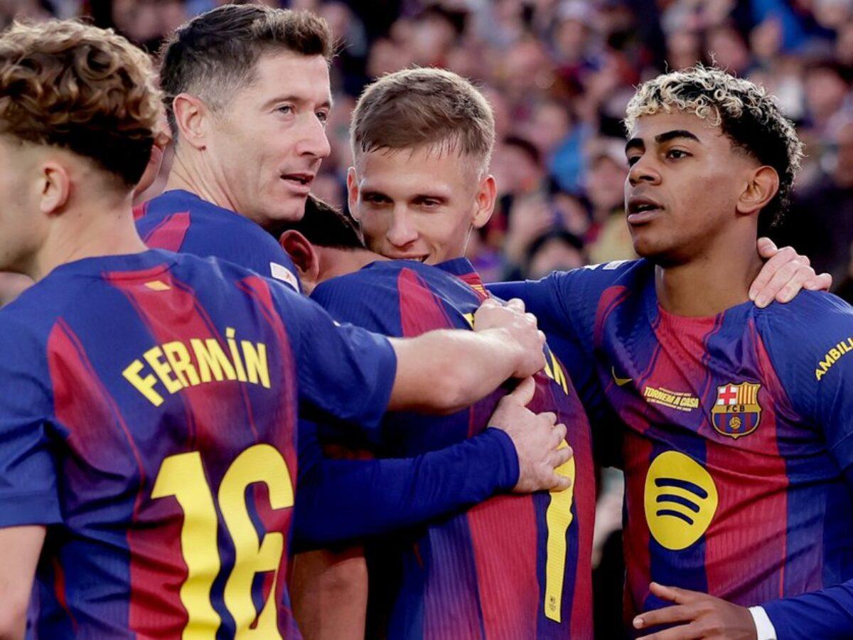 ثنائي برشلونة جاهز لمواجهة ريال بيتيس في الدوري الإسباني