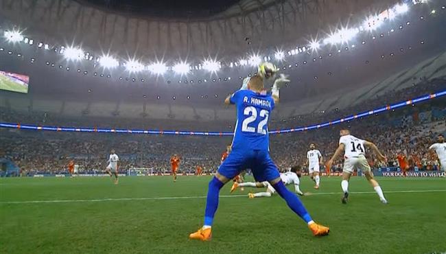 تصدي حارس فلسطين الرائع يحرم تونس من تسجيل هدف فوز قاتل