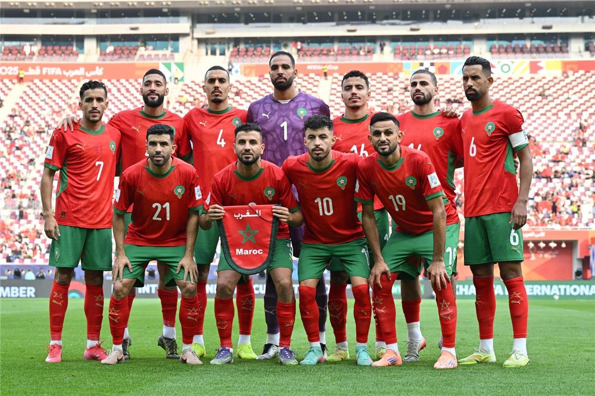 ترتيب مجموعة المغرب في كأس العرب بعد التعادل مع عمان