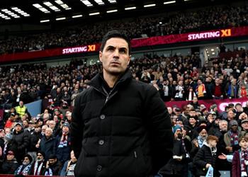 أرتيتا بعد الخسارة القاسية أمام أستون فيلا تقبل الهزيمة صعب وما حدث مؤلم