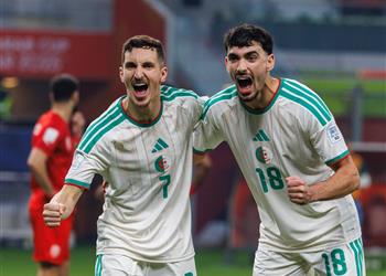 ترتيب المجموعة الرابعة في كاس العرب بعد فوز الجزائر والعراق على البحرين و السودان