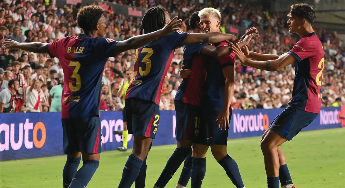 لاعبو برشلونة