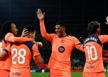 رجل مباراة برشلونة وريال بيتيس في الدوري الإسباني