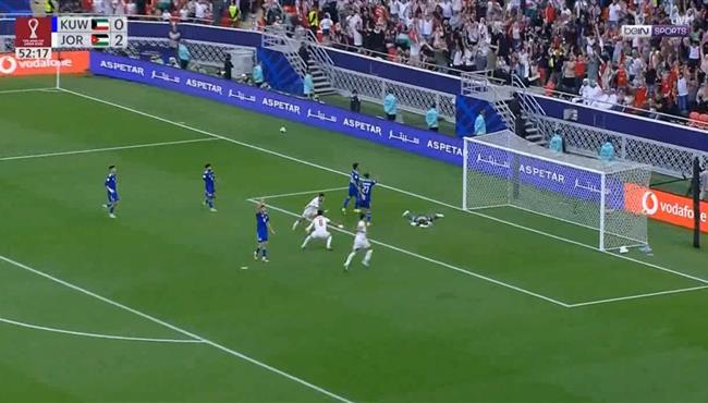 هدف الاردن الملغي امام الكويت في كأس العرب