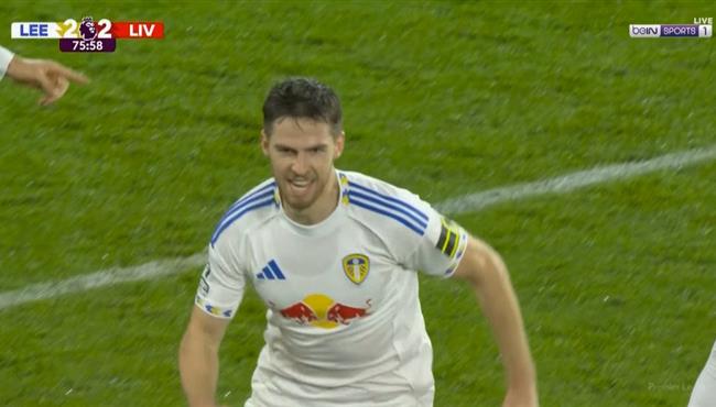 هدف تعادل ليدز يوناتيد مع ليفربول 2 2 الدوري الانجليزي