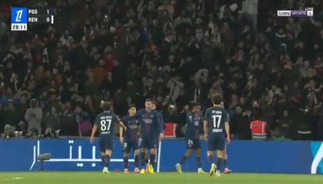 اهداف مباراة باريس سان جيرمان ورين في الدوري الفرنسي