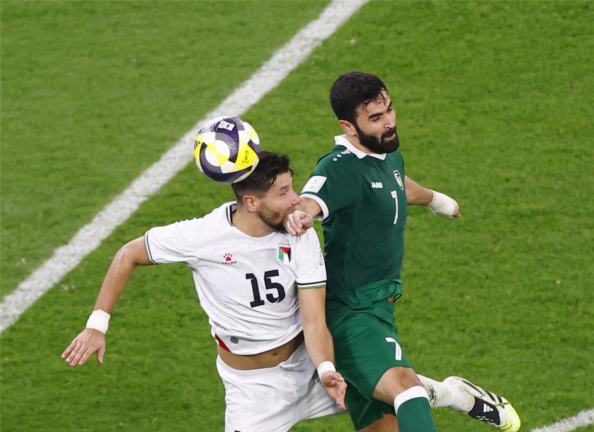 فيديو | التعادل السلبي يحسم مباراة سوريا وفلسطين ويتأهلان لربع نهائي كأس العرب