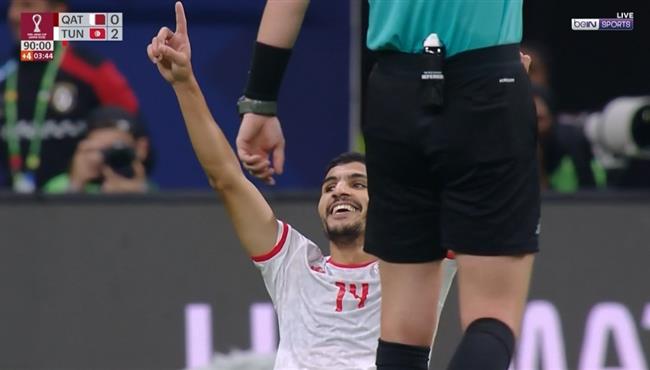 هدف تونس الثالث الرائع في مرمي قطر بكاس العرب