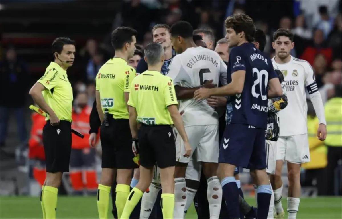 في الكورة : ماركا تكشف كواليس الفوضى أمام سيلتا فيجو.. فينيسيوس يتنبأ بقرار الحكم وطرد ثالث في ريال مدريد