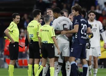 ماركا تكشف كواليس الفوضى أمام سيلتا فيجو فينيسيوس يتنبأ بقرار الحكم وطرد ثالث في ريال مدريد