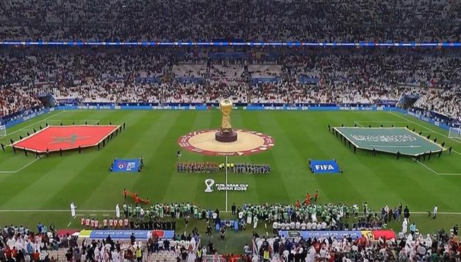 ملخص المغرب والسعودية 1 0 كأس العرب