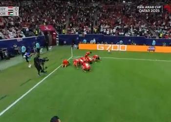 فيديو الأردن يسجل الهدف الأول أمام مصر في كأس العرب