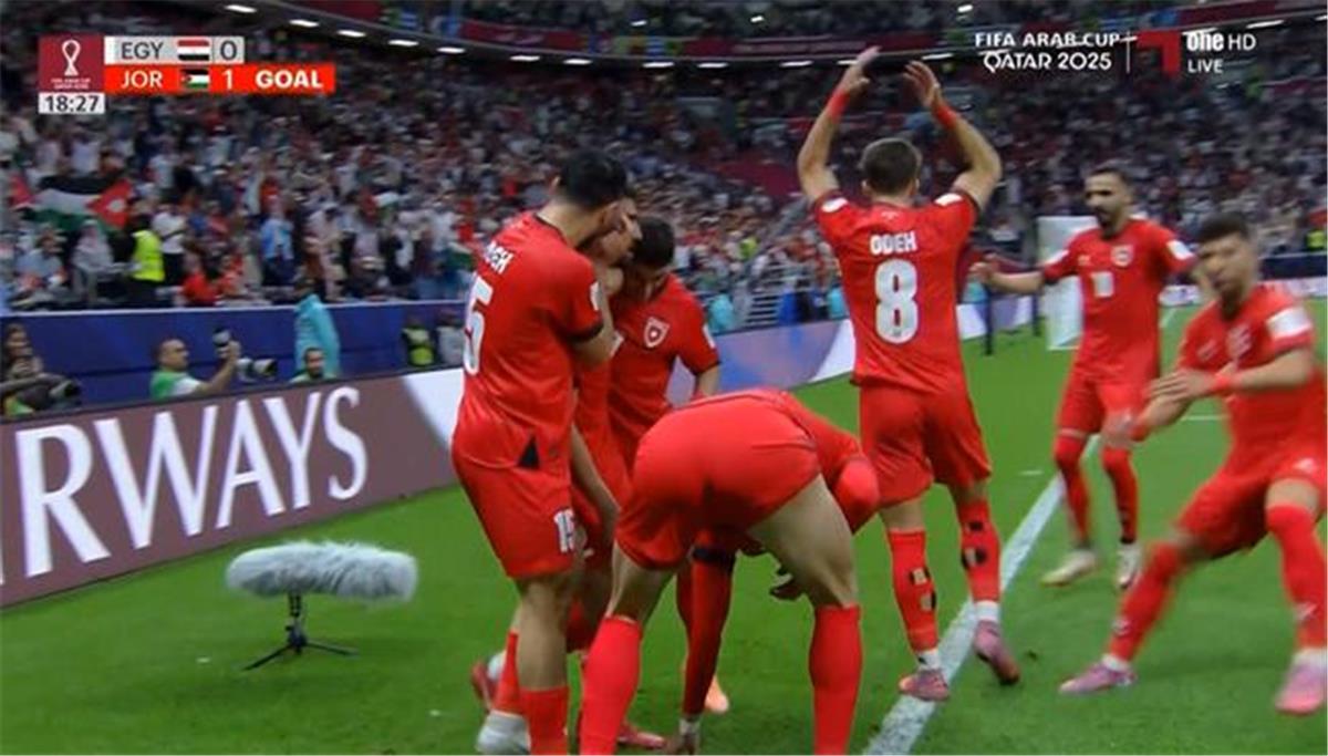 فيديو | الأردن يسجل الهدف الثاني أمام مصر في كأس العرب