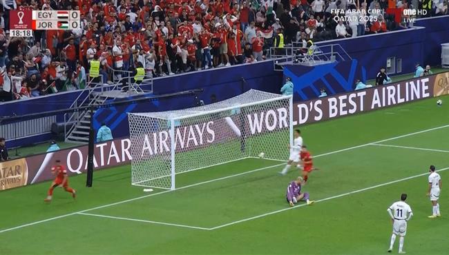 اهداف مباراة مصر والاردن في كأس العرب