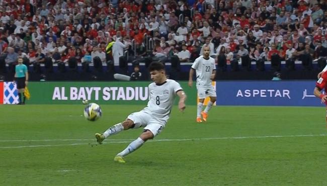 اسلام عيسي يهدر فرصه هدف لمصر امام الاردن