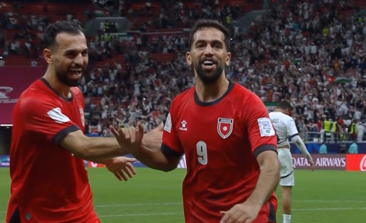 هدف الاردن الثالث في مرمي مصر بكأس العرب