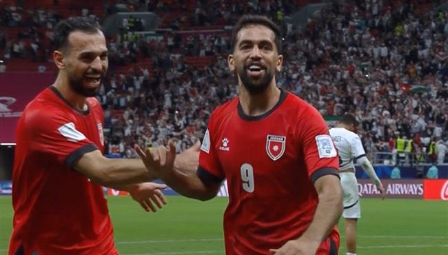 هدف الاردن الثالث في مرمي مصر بكأس العرب