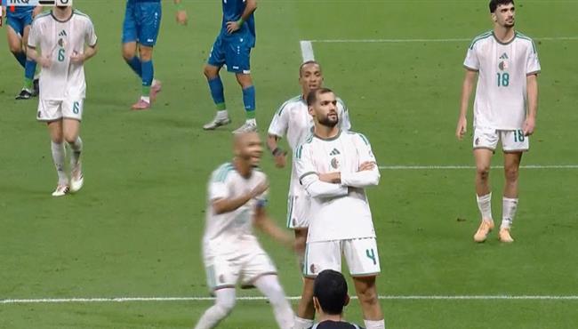 اهداف مباراة الجزائر والعراق في كاس العرب
