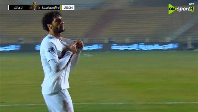 هدف عمرو ناصر في مرمي كهرباء الاسماعيلية بكأس عاصمة مصر