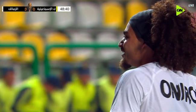 هدف ادم كايد في مرمي كهرباء الاسماعيلية بكأس عاصمة مصر