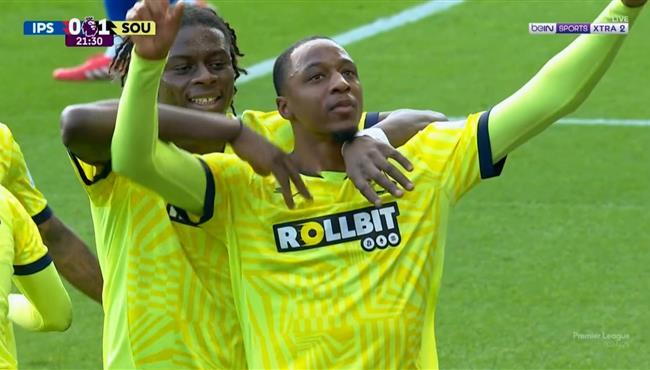 اهداف مباراة ابسويتش تاون وساوثهامبتون 1 2 الدوري الانجليزي