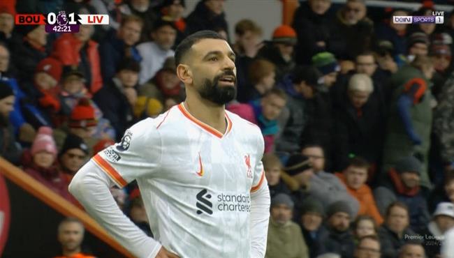 هدف محمد صلاح الاول في مرمي بورنموث بالدوري الانجليزي