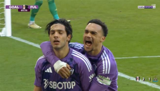 اهداف مباراة نيوكاسل وفولهام 1 2 الدوري الانجليزي